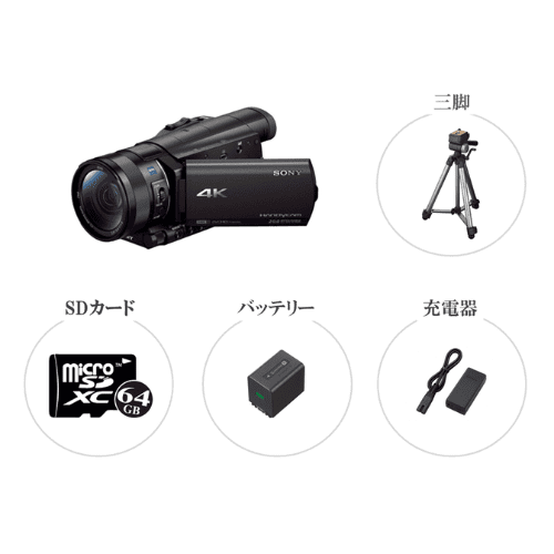 SONY FDR-AX100 セット